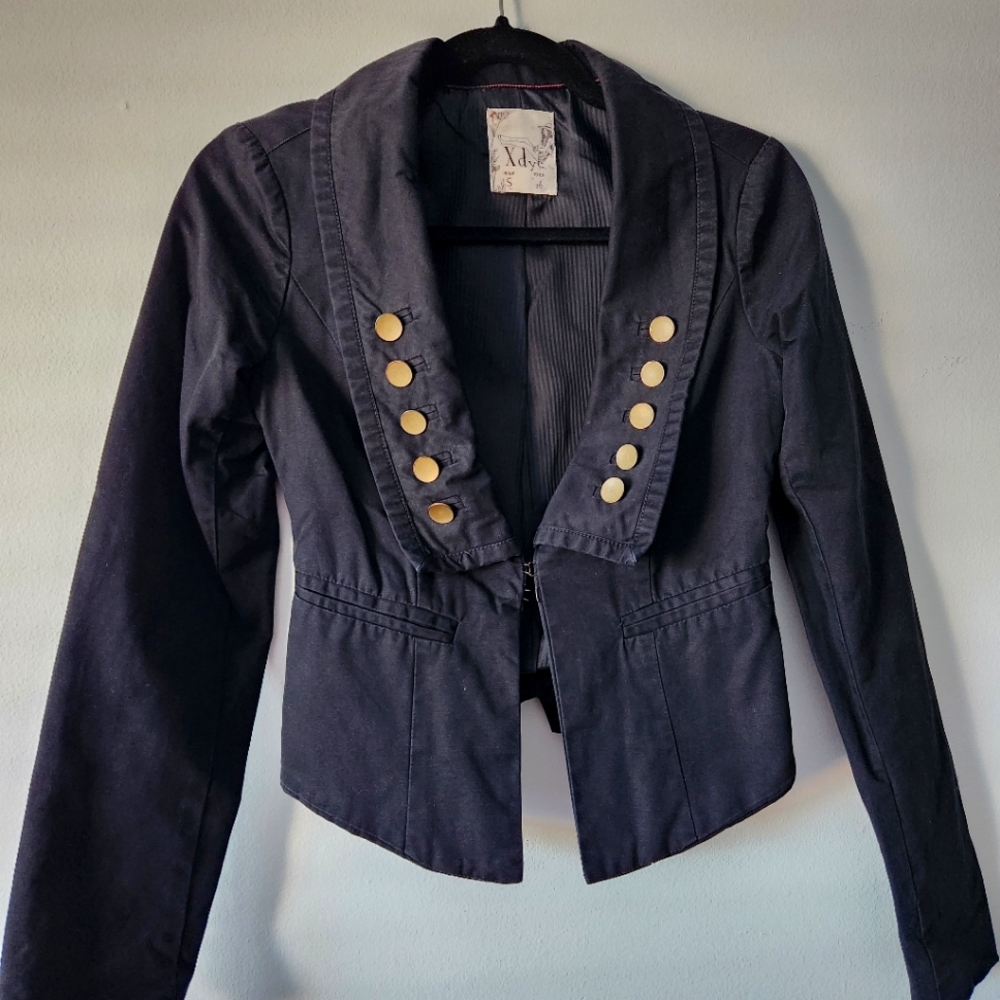 Pull&Bear casual black suit jacket